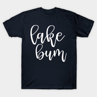 Lake Bum Camping Hiking Fishing T-Shirt